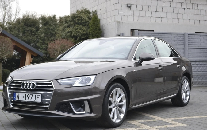 Audi A4 cena 95900 przebieg: 35000, rok produkcji 2019 z Siewierz małe 781